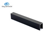 바닥 또는 벽면 장식물 흑색 컬러를 위한 6063 알루미늄 Ｕ 형태 타일 정비