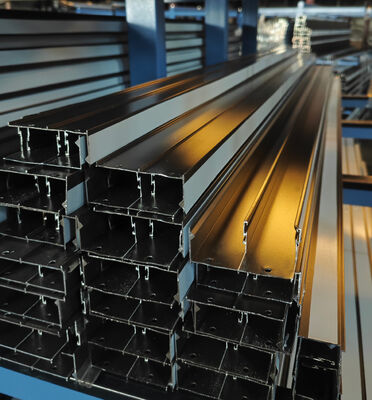 알루미늄 patio 창문 extrusions 프로파일 파우더 코팅 청동