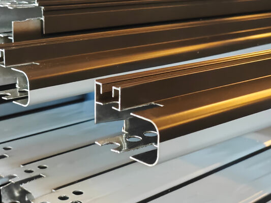 판티오 문과 창문용 알루미늄 프로필 6063 합금 가루 코팅